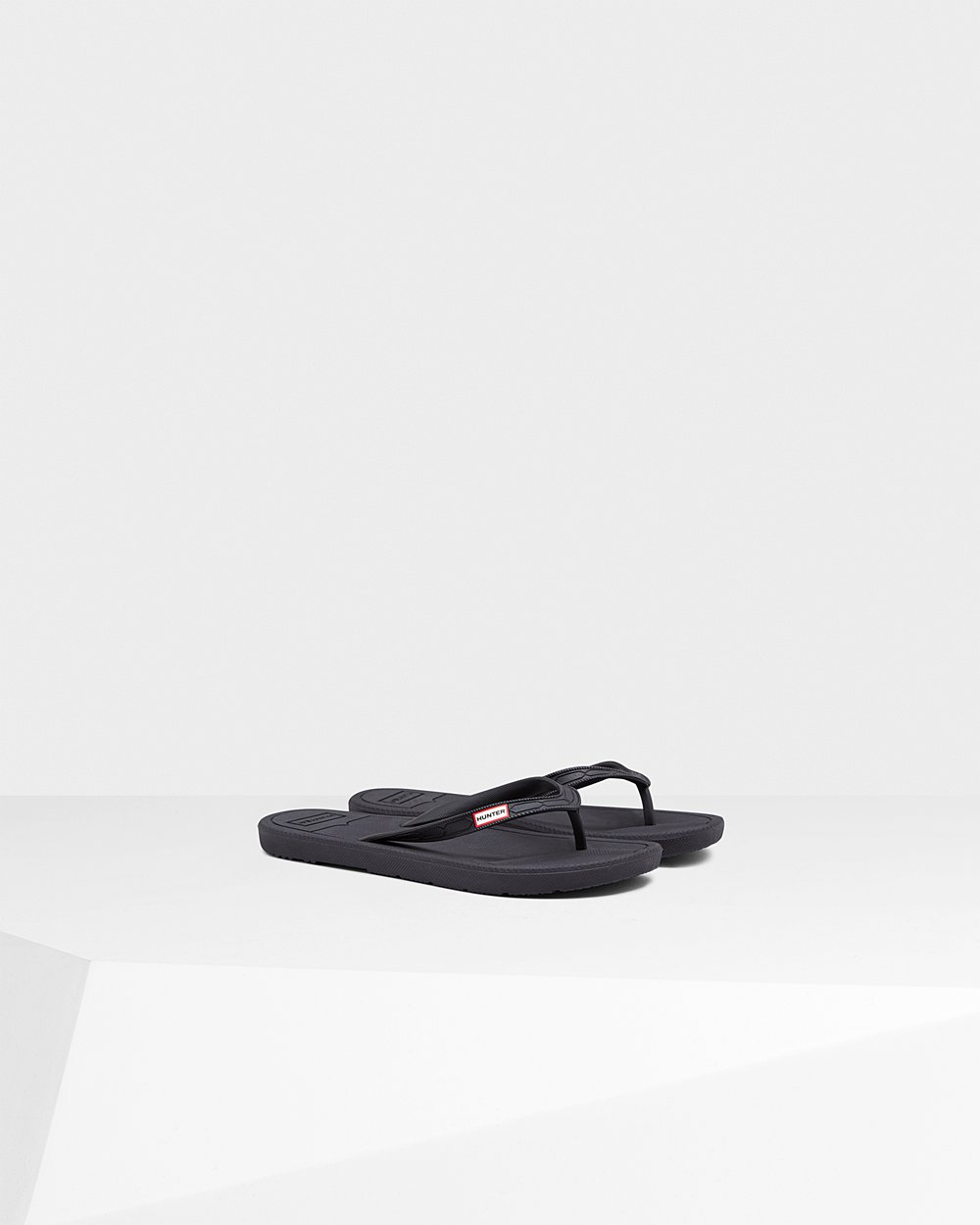 Hunter Ženske Flip Flops Crne Original Hrvatska 0684-CGNSD